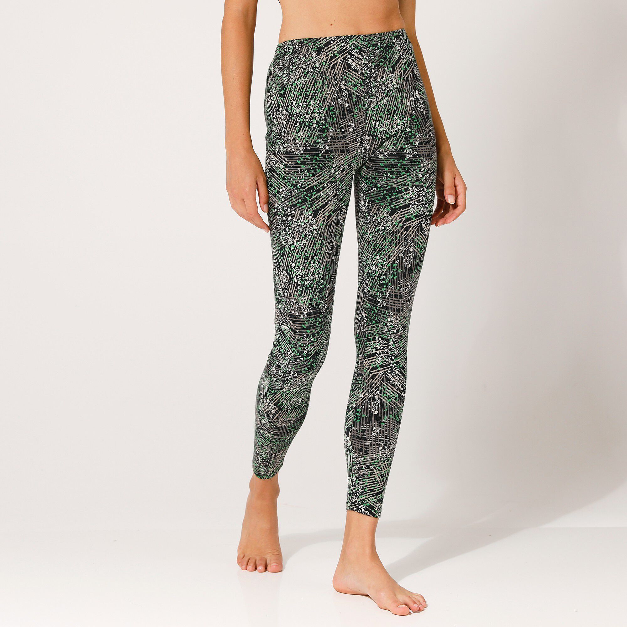 Legging imprimé crayonné