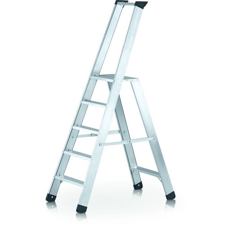 Zarges 40336 Seventec S Scala di atterraggio a 6 gradini con piattaforma inclusa