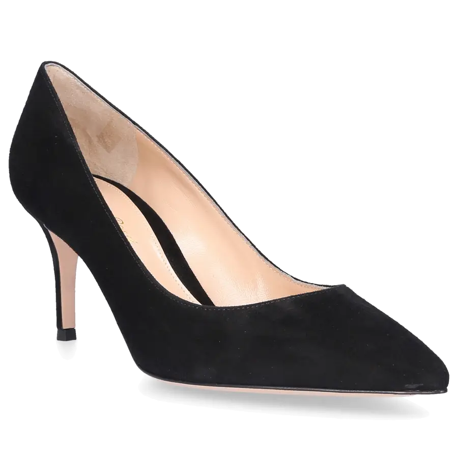 Gianvito Rossi - Pumps GIANVITO 70 Veloursleder - schwarz