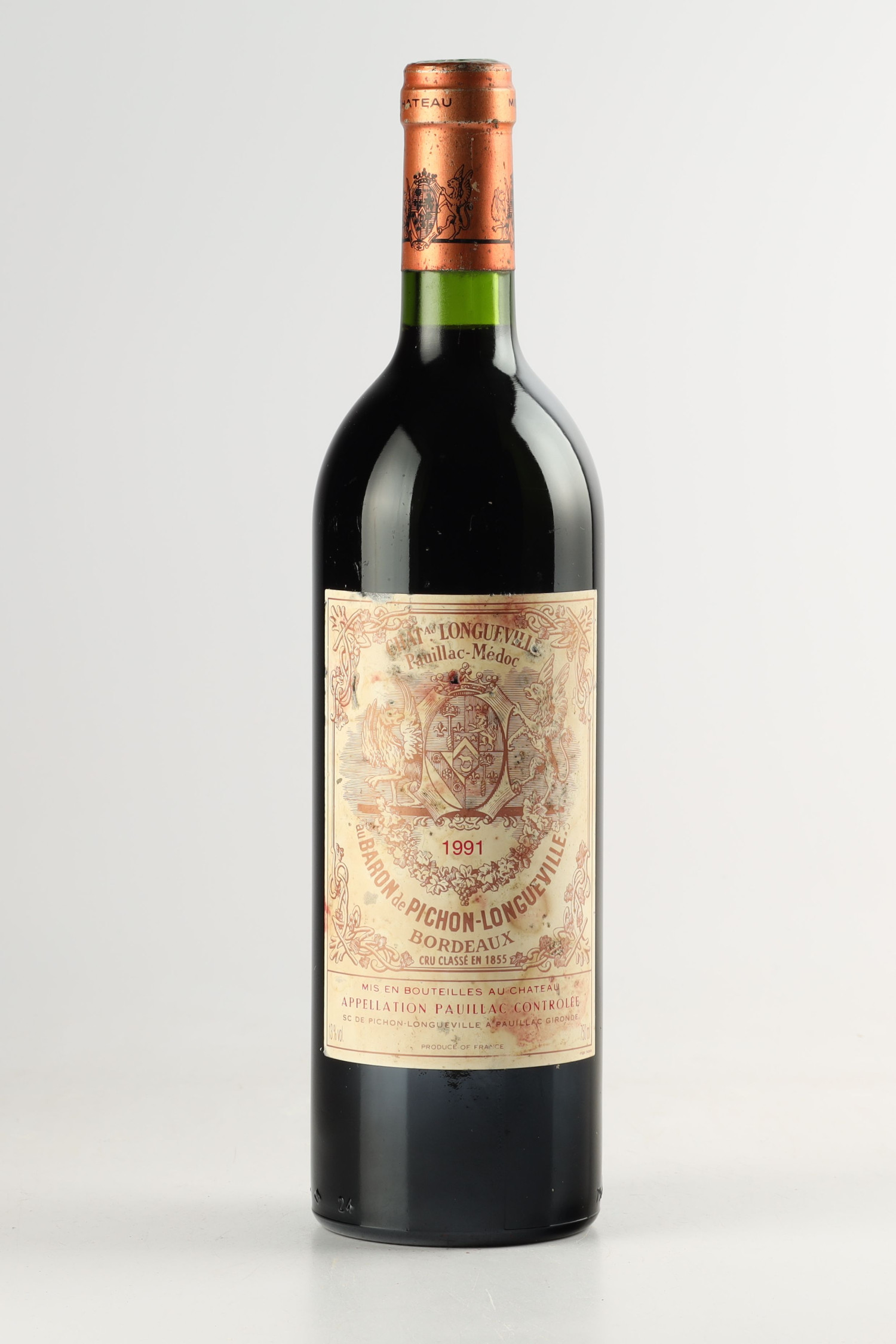 Château Pichon Longueville Baron 1991, Pauillac