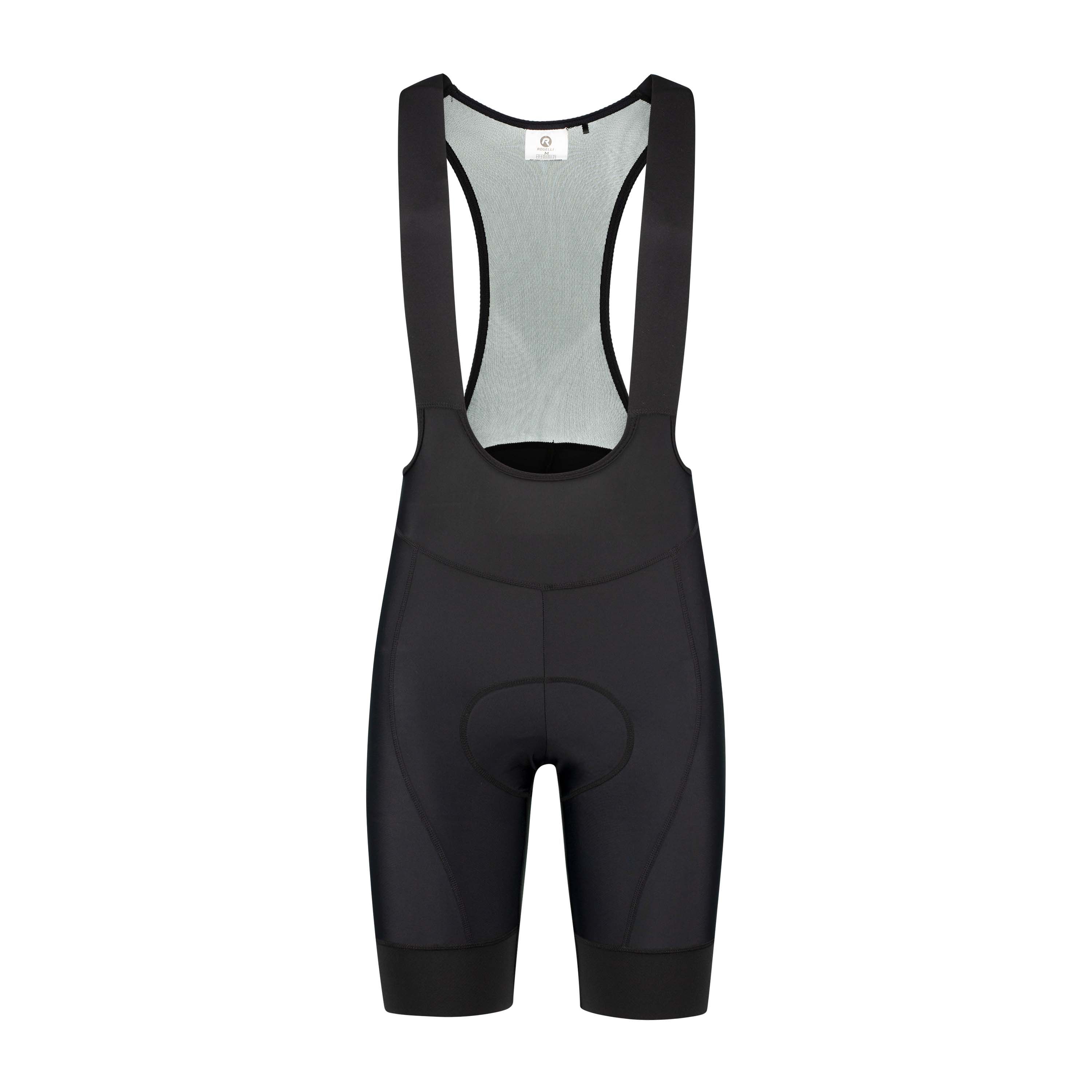 Rogelli Essential II Black Damen kurze Radhose Träger