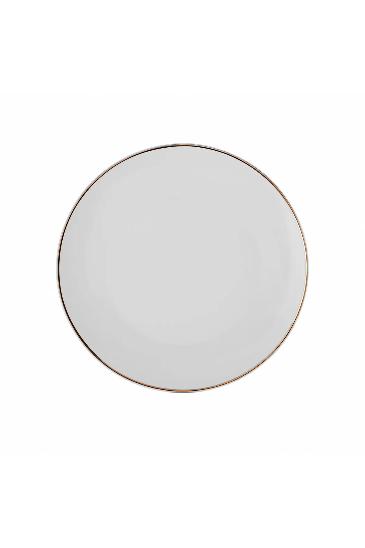 Karaca  Rowan Geschirr-Set Gold, 69-teilig für 12 Personen, New Generation Bone