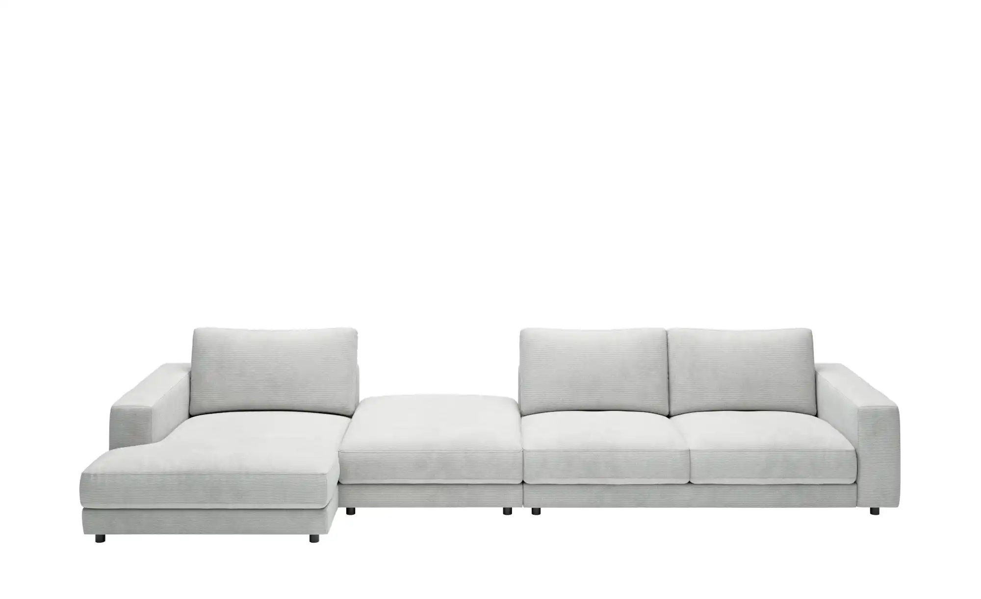 Jette Home Ecksofa in Feincord Sila
