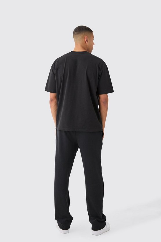 Besticktes Man Signature T-Shirt