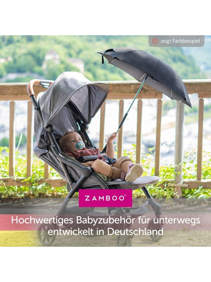 Zamboo Universal Sonnenschirm für Kinderwagen und in grau günstig kaufen onesize