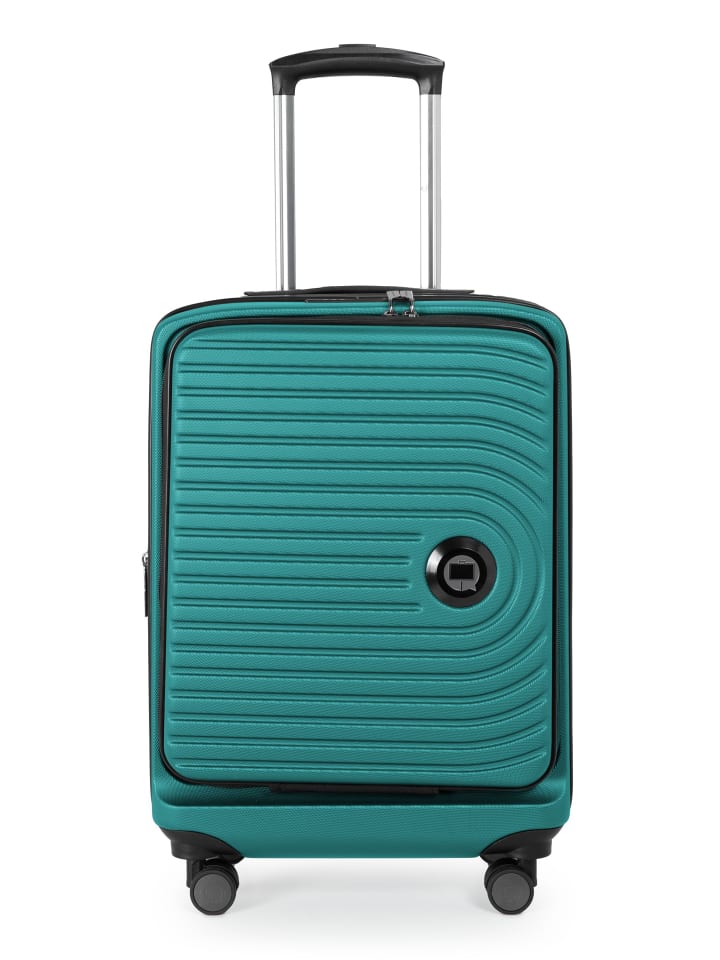 Hauptstadtkoffer Mitte - Handgepäck-Trolley Toploader, Laptop-Fach, TSA in Türkis günstig kaufen S
