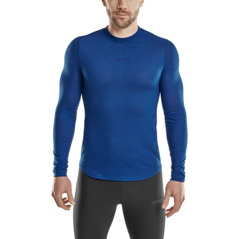 CEP Merino Cold Weather Shirt Longsleeve Laufshirt Herren