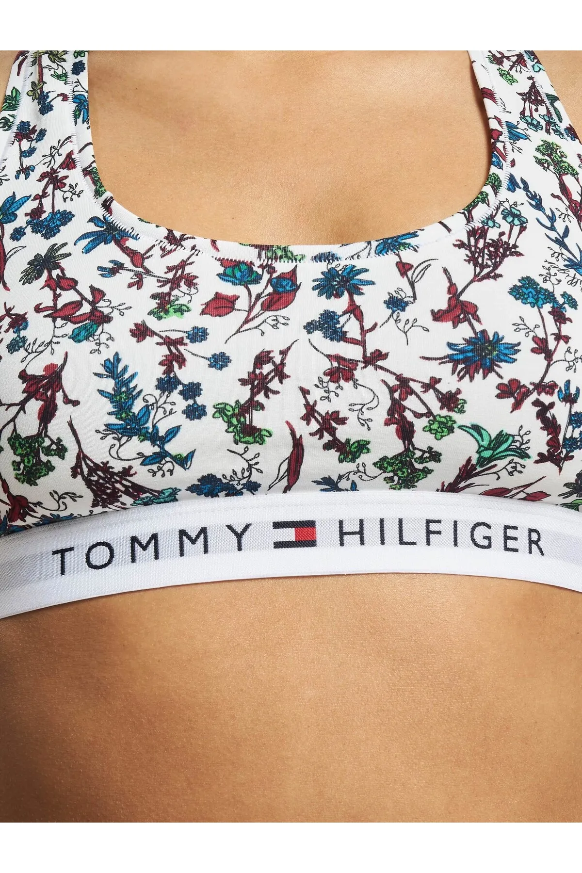 Tommy Hilfiger  Ungefütterter Damen-Bralette mit Druck