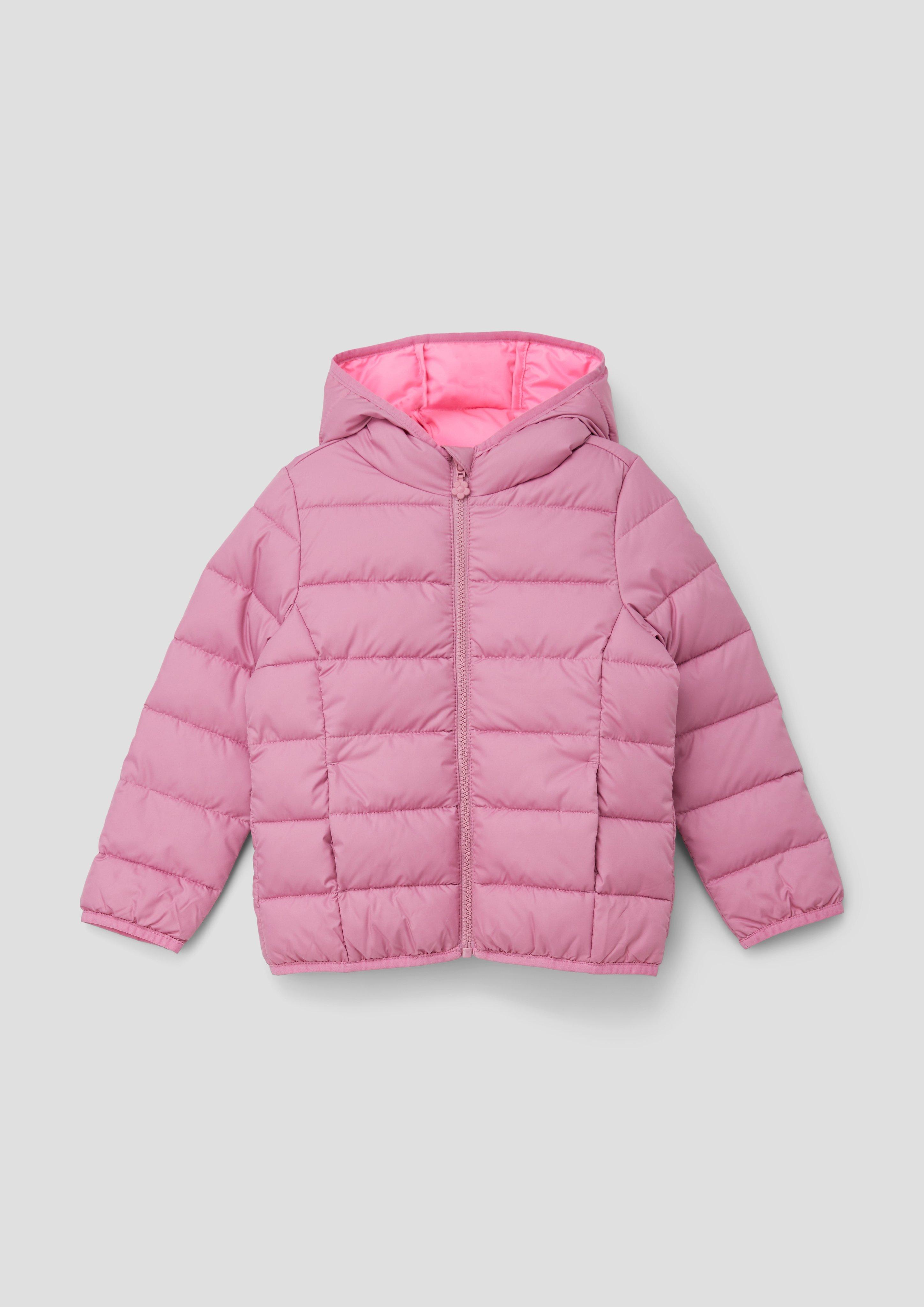 Steppjacke mit dekorativem Reflektor-Detail  2140034-4410
