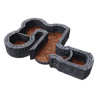 WarLock Tiles: Expansion Pack - Dungeon Angles & Curves