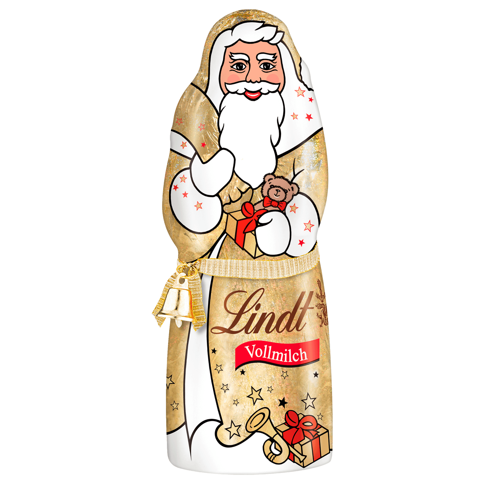 Lindt Weihnachtsmann Glamour Vollmilch 125g