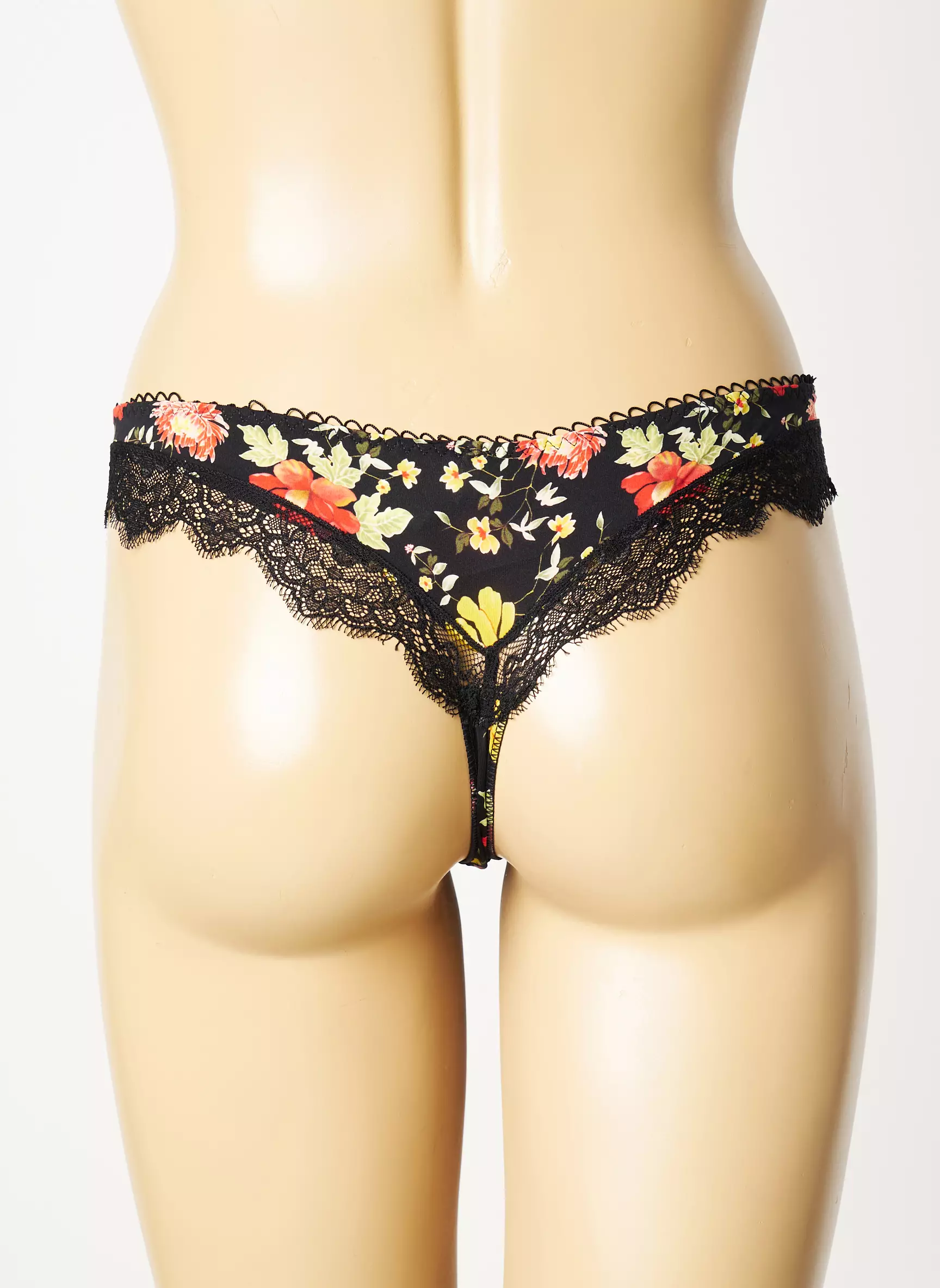 Antigel Tanga Femme couleur noir