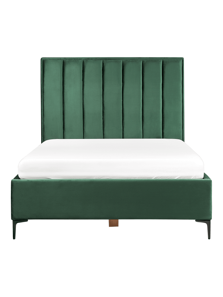 Beliani Schlafzimmer Set SEZANNE in Grün/Schwarz günstig kaufen onesize
