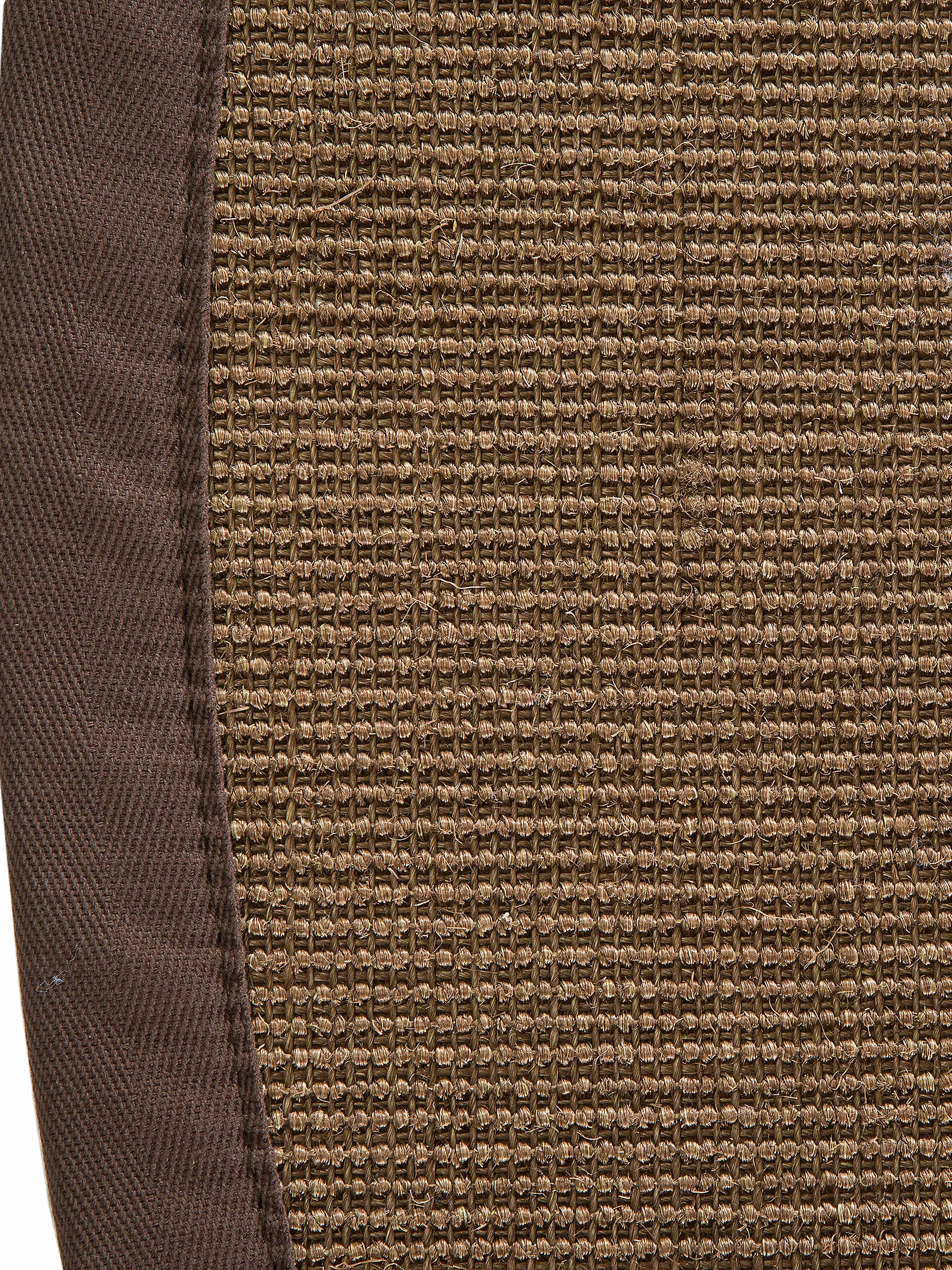 Aruba Colour Sisal-Teppich, Kaffee