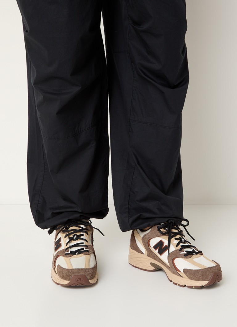 Teniși New Balance 530 din plasă cu detalii din piele întoarsă
