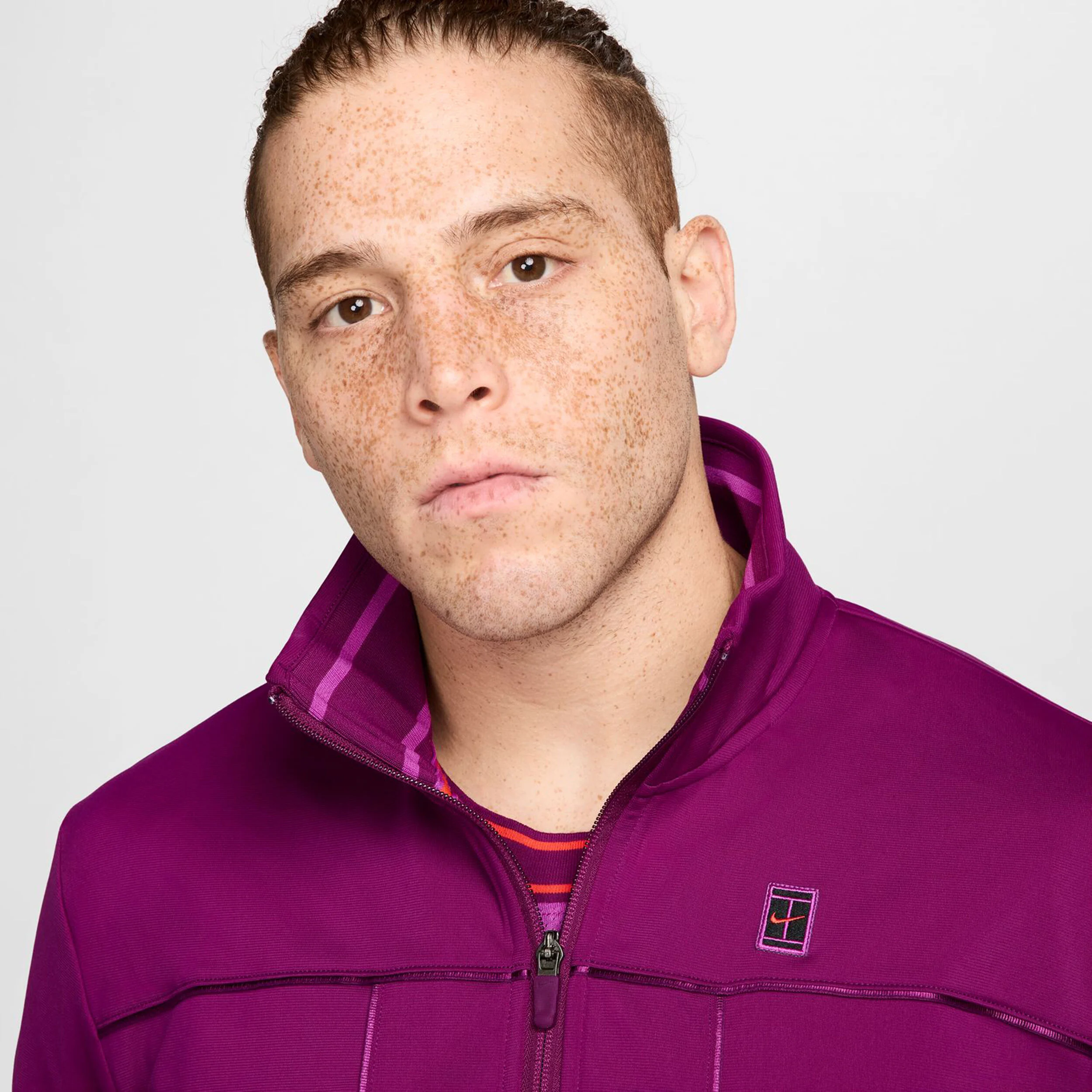 Heritage Suit Trainingsjacke Herren - Berry