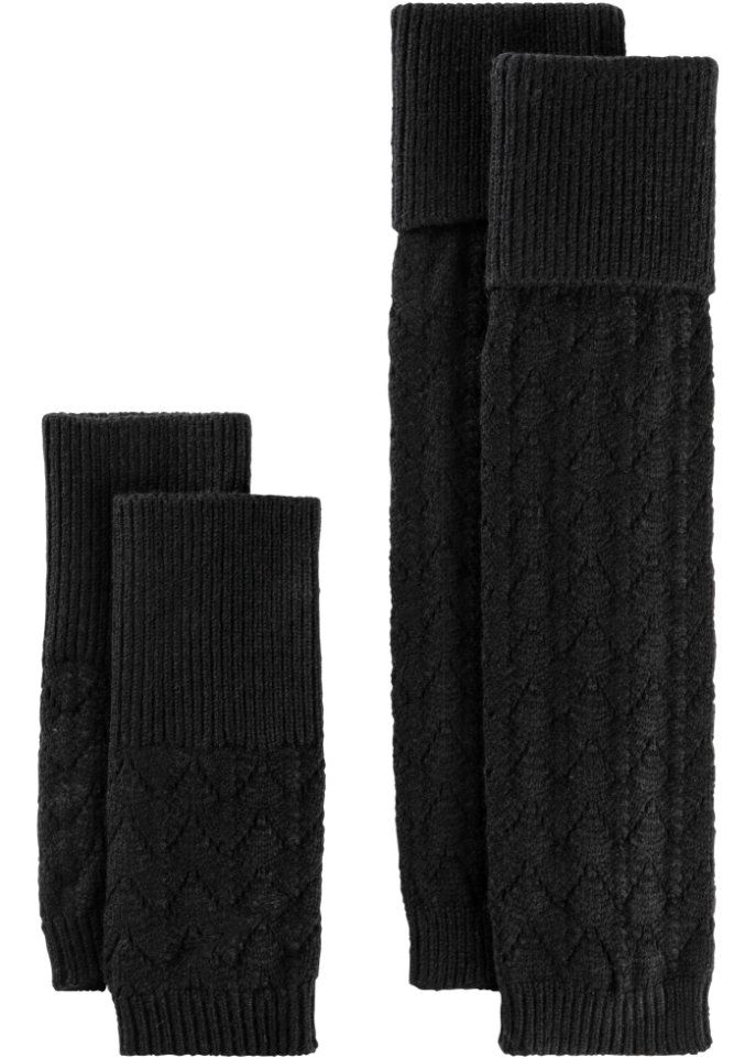 Armstulpen und Beinstulpen (4-tlg. Set)
