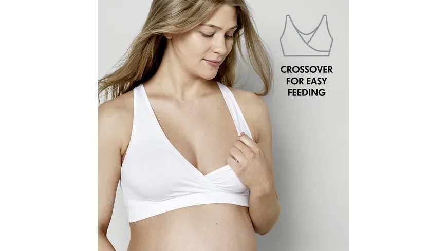 Medela Keep Cool™ Schlaf-Bustier weiß, XL weiß