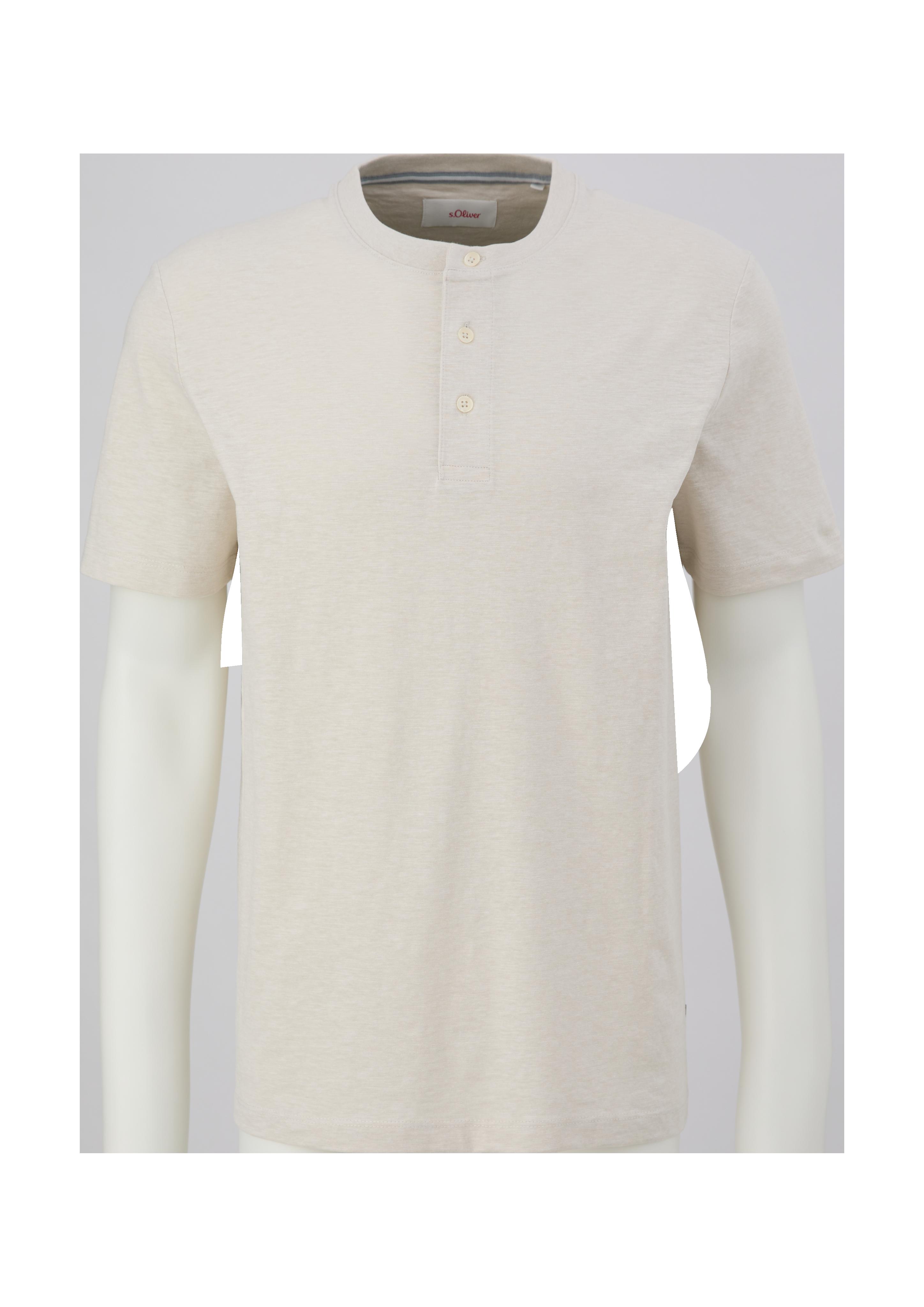 T-Shirt mit Henleyausschnitt  2132724-01W2
