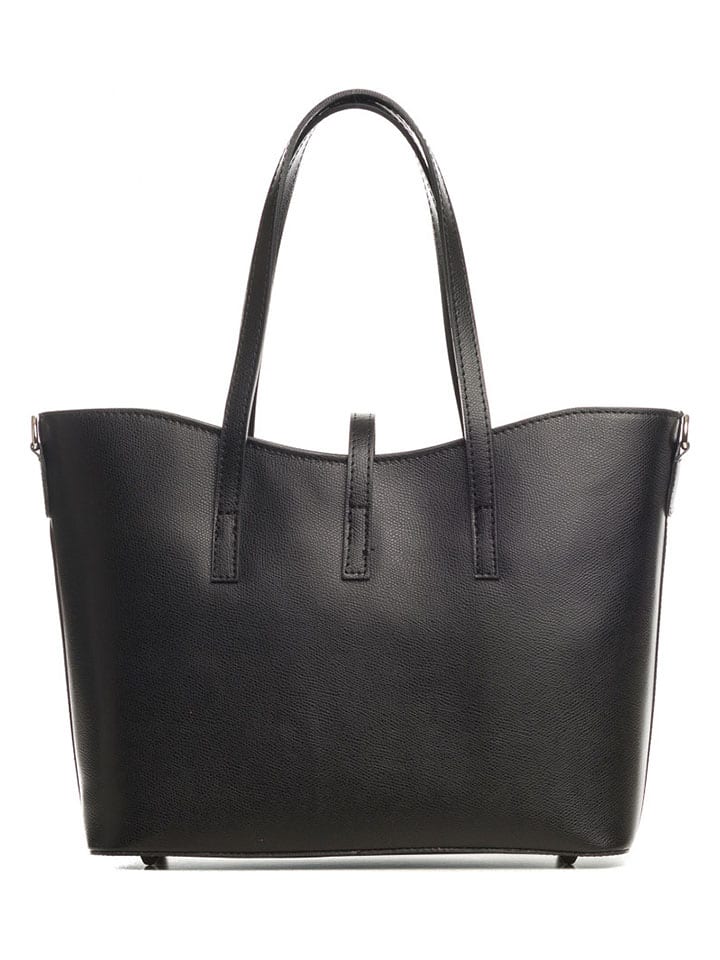 Lucca Baldi Leder-Schultertasche 