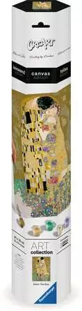 CreArt Leinwand ART Collection: Der Kuss (Klimt) - Malen nach Zahlen für Erwachsene