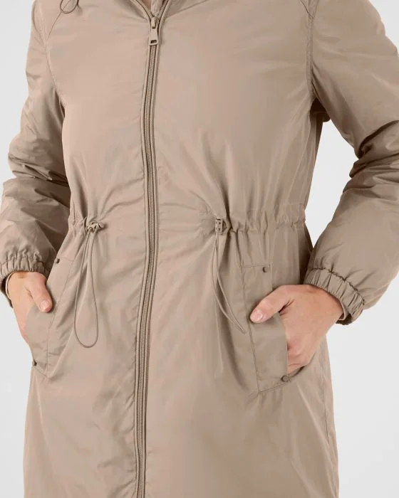 Parka intérieur imitation fourrure