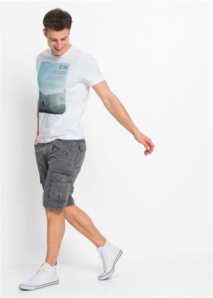 Cargo-Bermuda, Loose Fit
