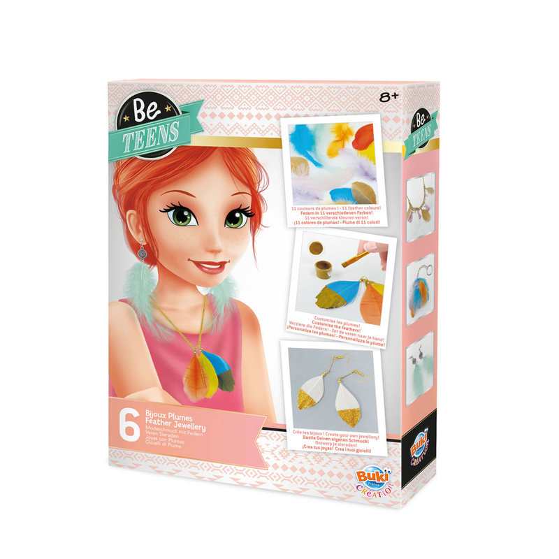 Coffret bijoux plumes Be Teens