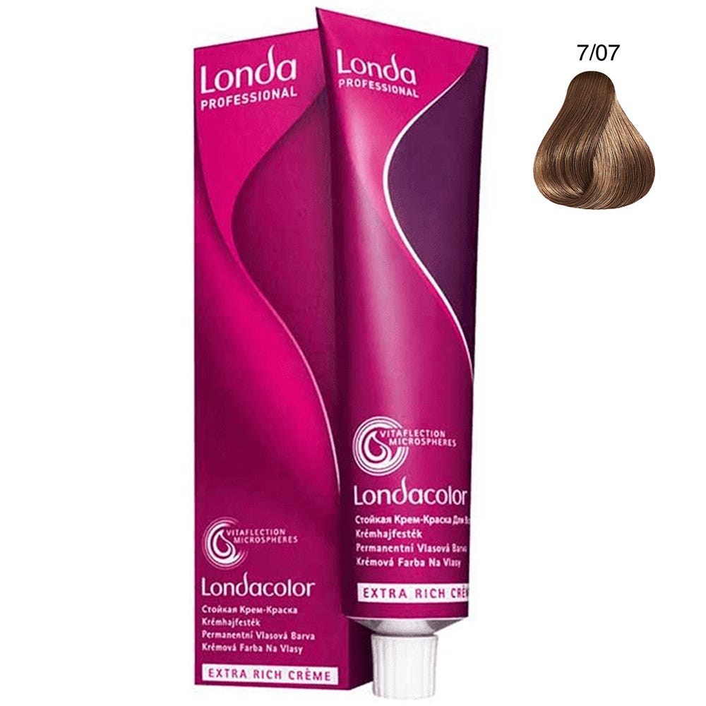 Londa Color 7/07 Mittelblond Natur-Braun 60 ml