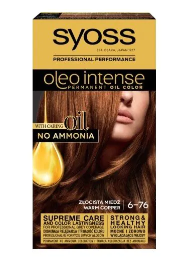 SYOSS Oleo maling 6-76 Gylden kobber
