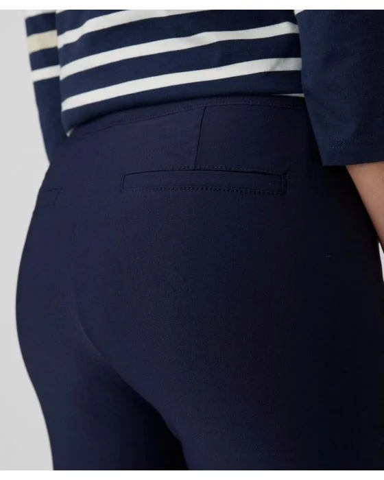 Pantacourt toile stretch