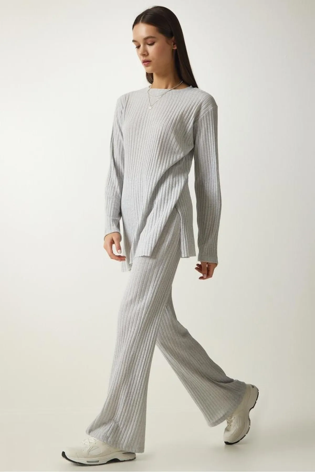 Know  Zweiteiler - Grau - Regular Fit