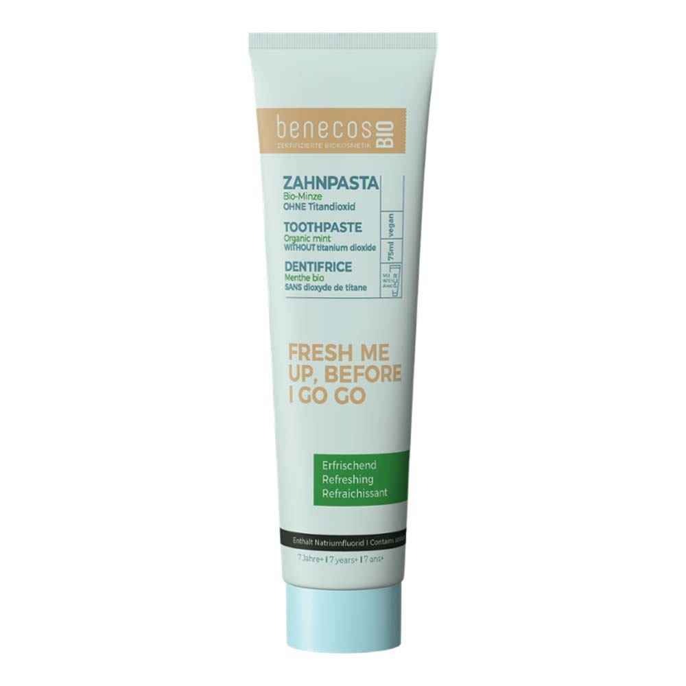 Zahncreme - Minze mit Fluorid