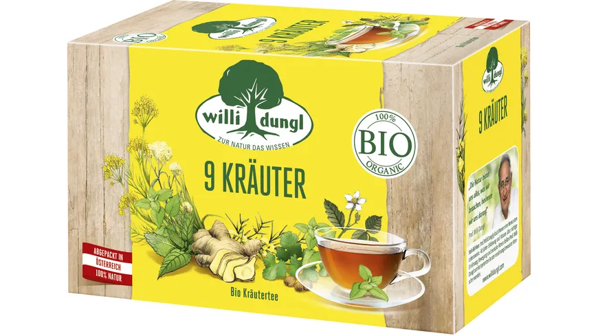 WILLI DUNGL Tee 9 Kräuter 40 g
