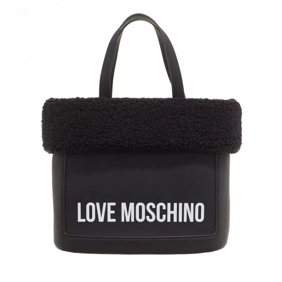 Love Moschino - Love Moschino Shoulder Bags Kunstleder Black - schwarz