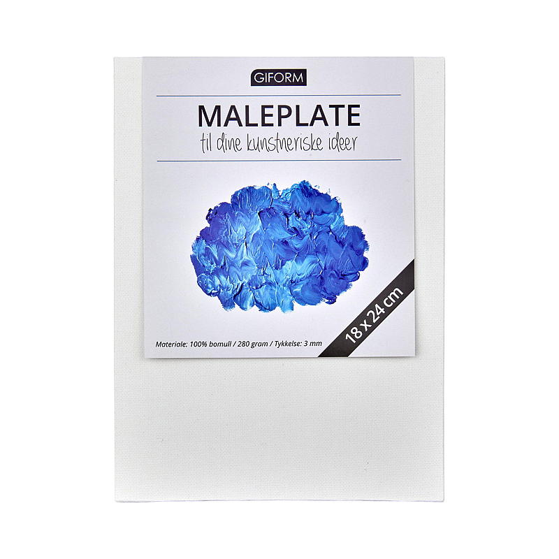 Giform Maleplate 18x24 cm