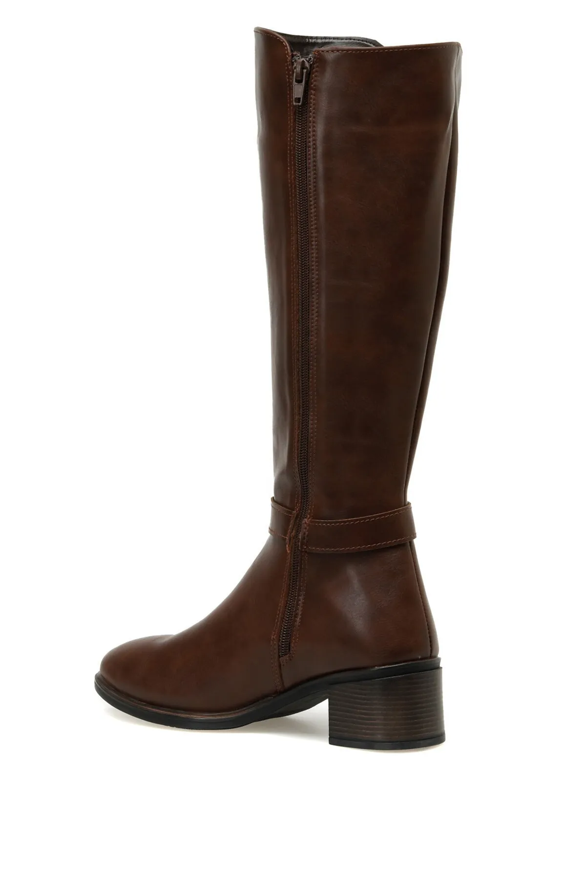 Polaris  320236.z 2pr Braune Damenstiefel mit Absatz