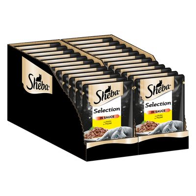 Megapack Sheba Varietäten Frischebeutel 24 x 85 g