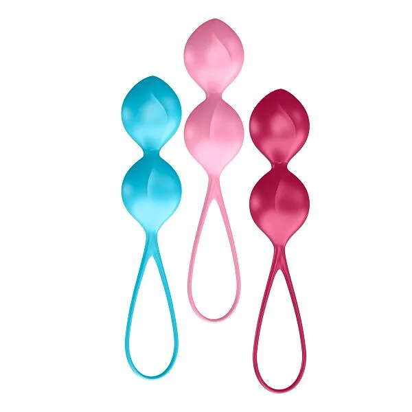 Satisfyer V-bolde 3-delt sæt