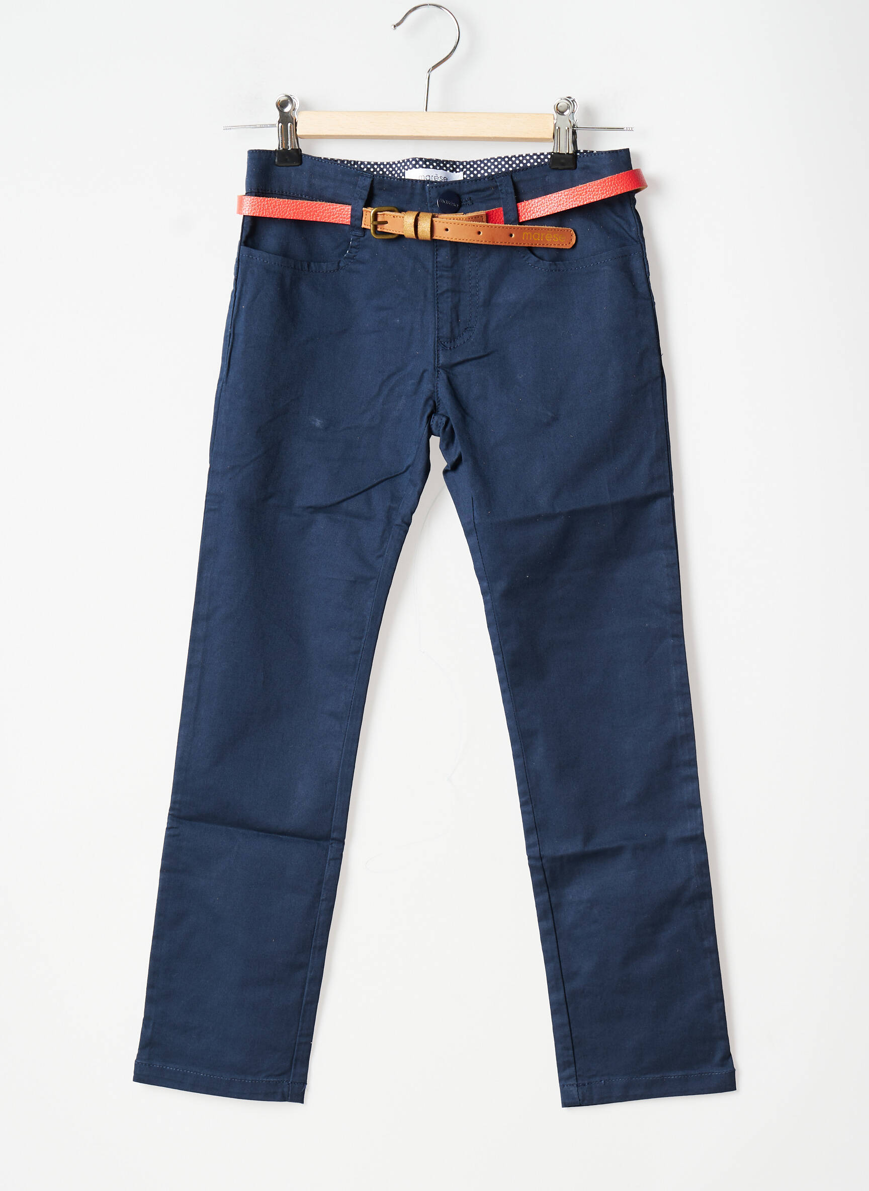 Marese Pantalons Slim Fille couleur bleu