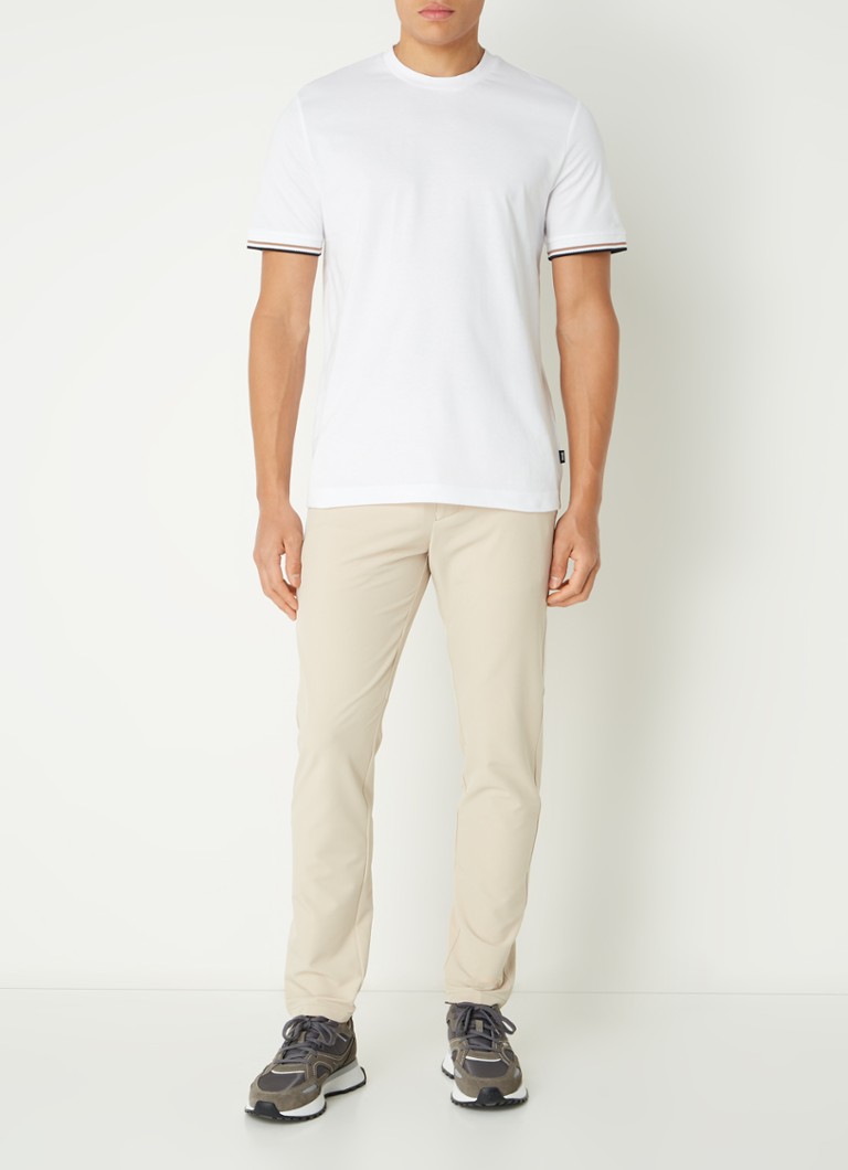 Pantaloni chino HUGO BOSS Slim-Fit cu buzunare laterale