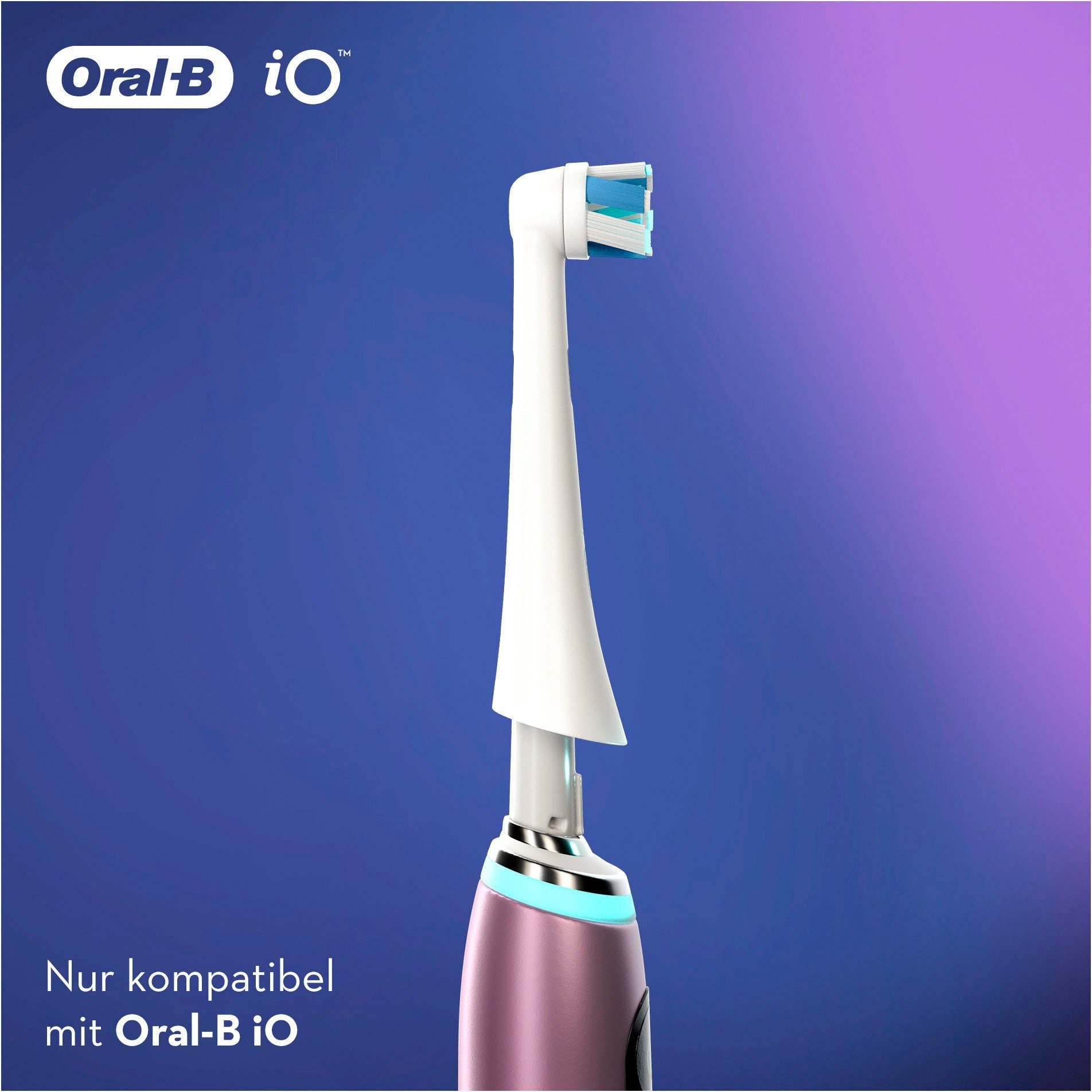 Oral-B Aufsteckbürsten iO Ultimative Reinigung, iO Technologie, 2 Stück