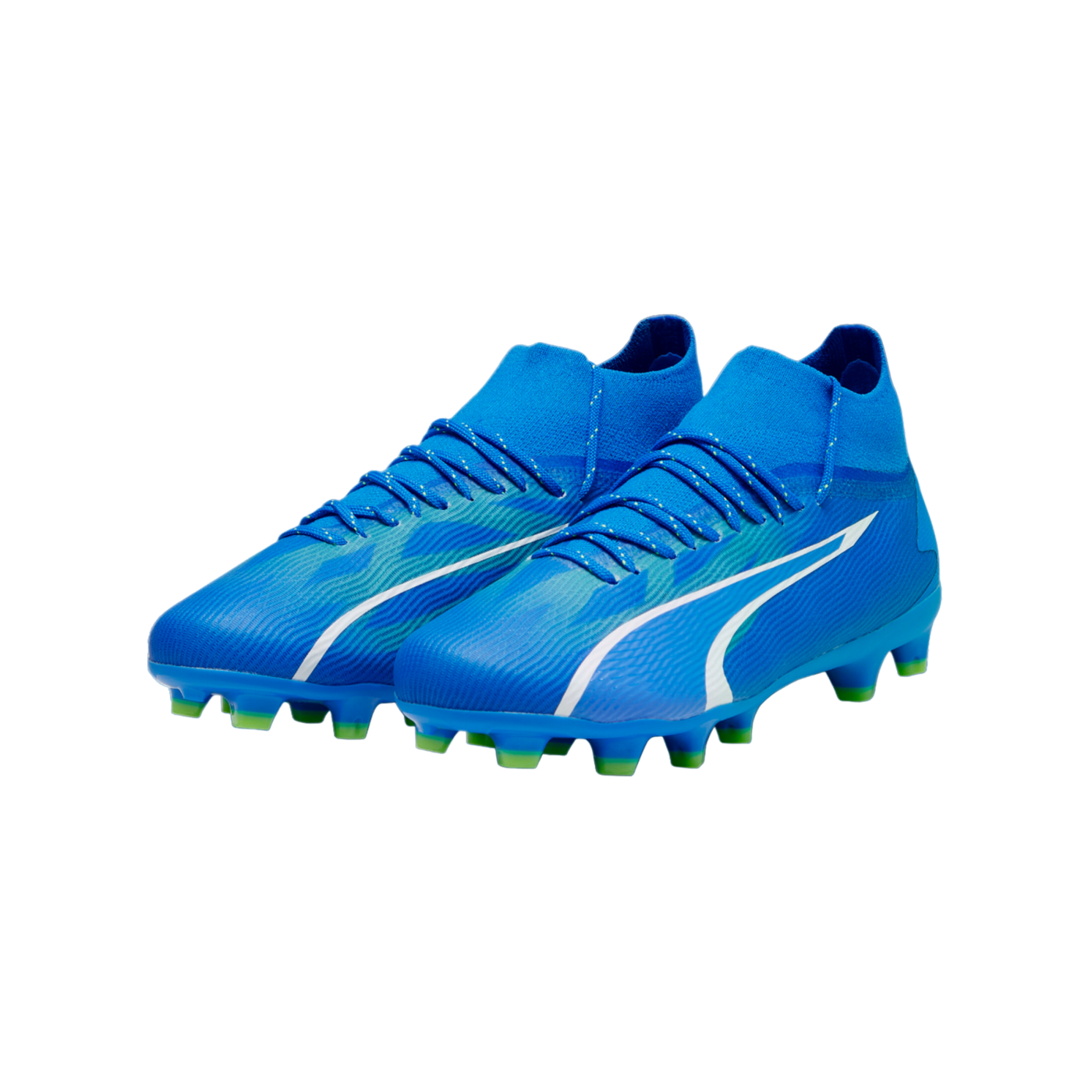 PUMA ULTRA Pro FG/AG Jr Kids Blau Weiss F03