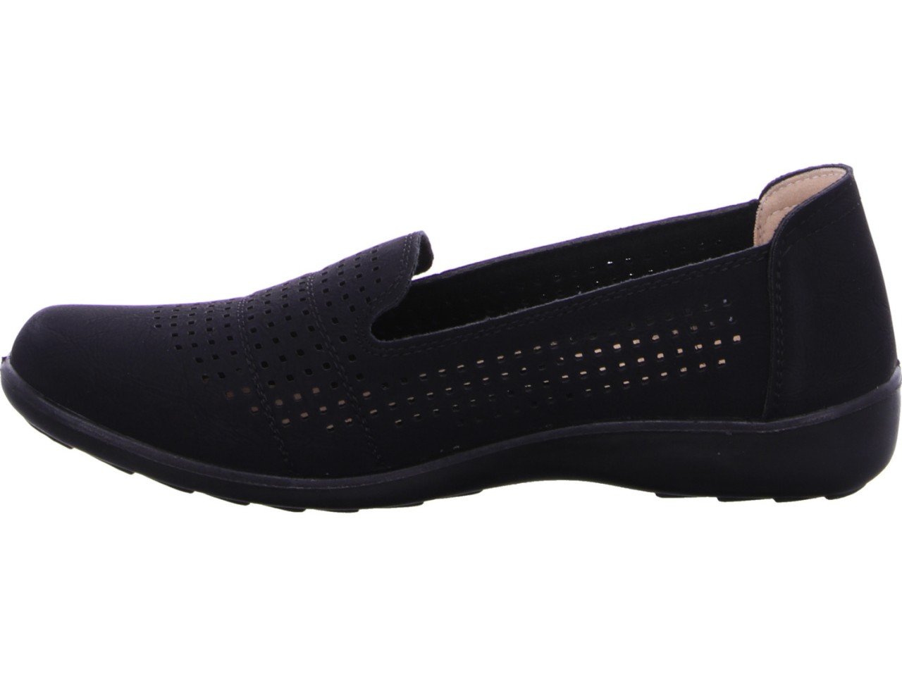 DIVERSE Sportliche Slipper schwarz
