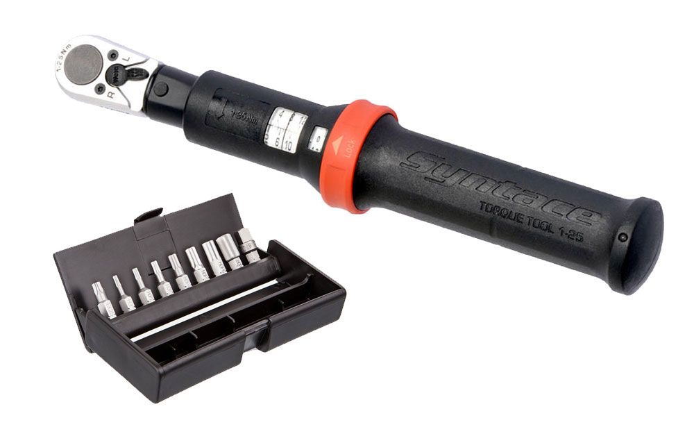 Syntace by Wera - Torque Tool 1-25 Nm + Bitsatz Innensechskant Set kaufen | Bike-Discount