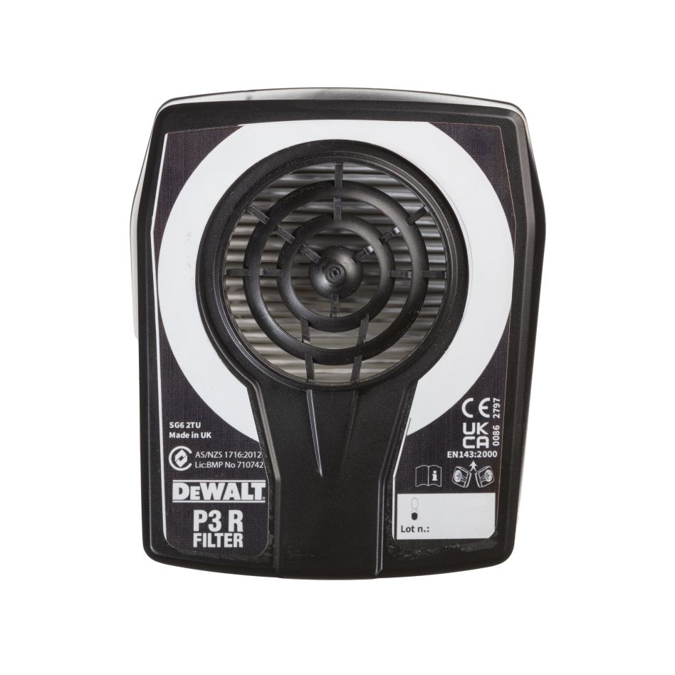Filtro de polvo fino DeWalt Accessories DXIR1P3 P3 RD (2 unidades)