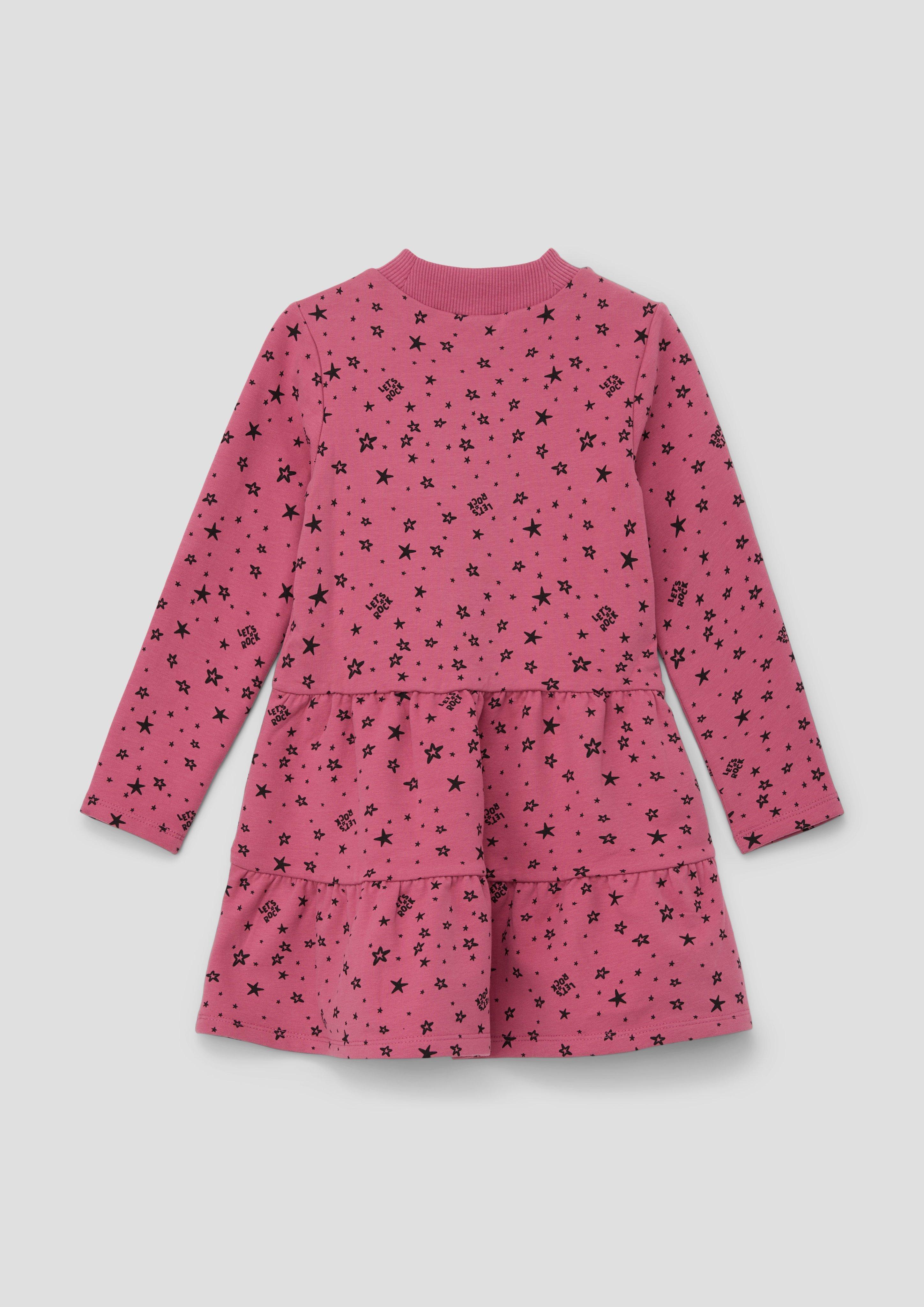 Sweatkleid mit Volants  2137390-45A2