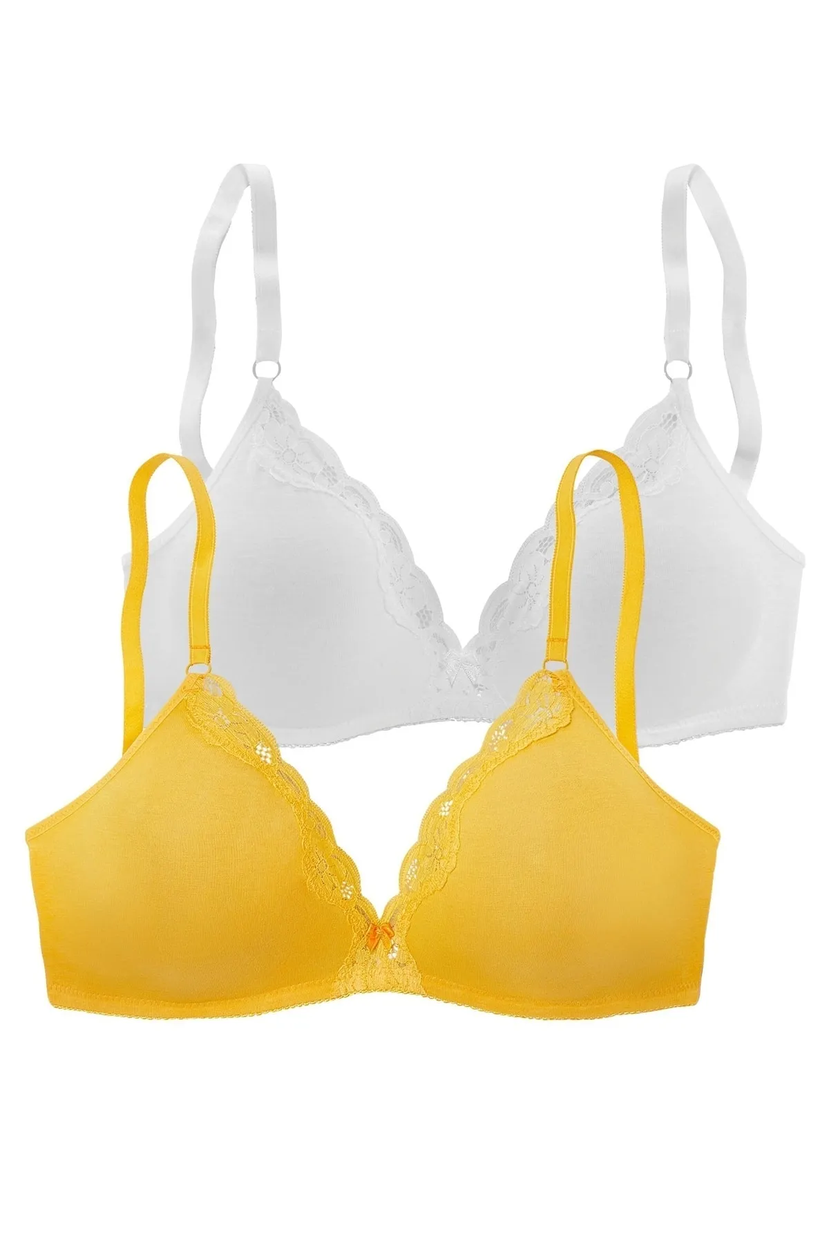 PETITE FLEUR  BH - Weiß - Unifarben