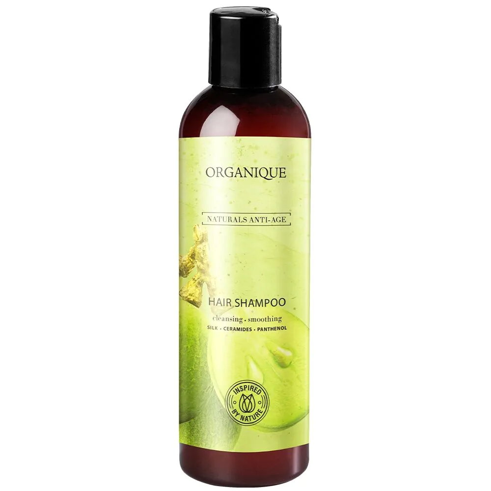 „Organique Naturals“ senėjimą stabdantis šampūnas sausiems ir dažytiems plaukams