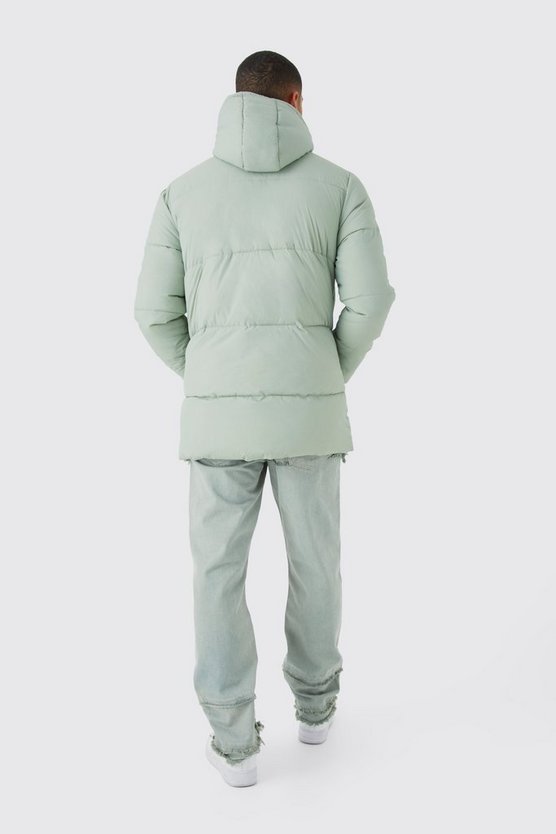 Mittellange Steppjacke